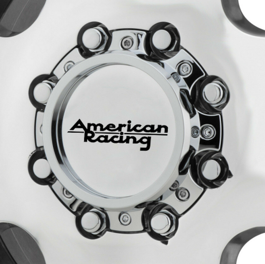 American Racing AR DUALLY FRONT CAP 8X6.5/170 - CHROME