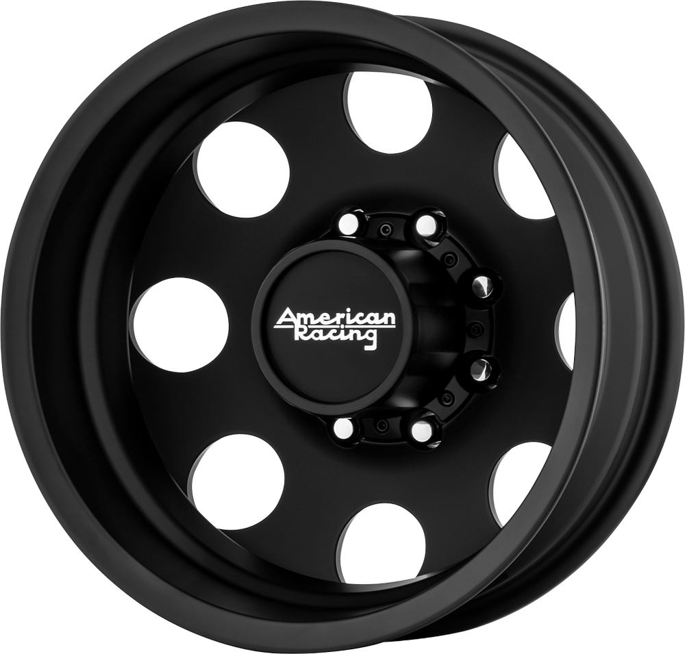 American Racing AR DUALLY FRONT CAP 8X6.5/170 - S-BLK