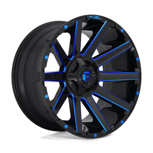 D644 CONTRA - GLOSS BLACK BLUE TINTED CLEAR