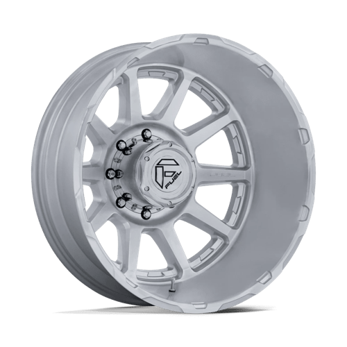Fuel 1PC D912 CIRCUIT DUALLY GLOSS SILVER W/ MACHINED FACE