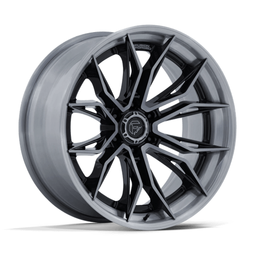 Fuel 1PC FC404 MUTINY GLOSS BLACK W/ BRUSHED DARK TINT