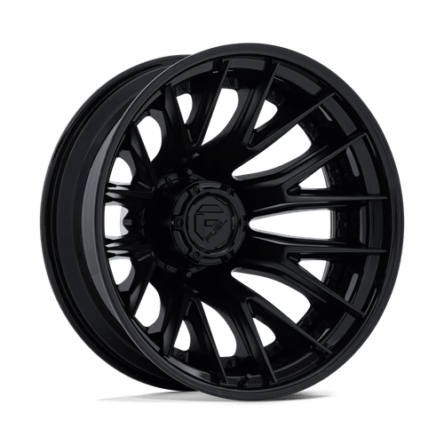 Fuel 1PC D406 CATALYST DUALLY MATTE BLACK W/ GLOSS BLACK LIP