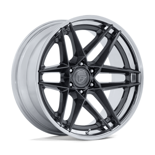 Fuel 1PC FC408 FLIGHT GLOSS GUNMETAL W/ CHROME LIP