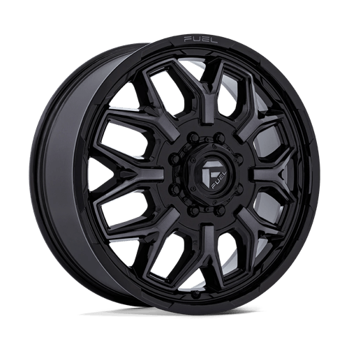 Fuel 1PC D875 FLUX DUALLY GLOSS BLACK BRUSHED FACE W/ GRAY TINT