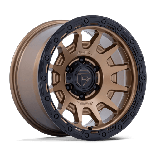 Fuel 1PC FC884 FORTRESS MATTE BRONZE W/ GLOSS BLACK LIP