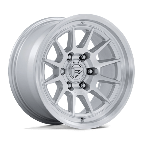 Fuel 1PC FC902 SPUR GLOSS SILVER W/ MACHINED FACE