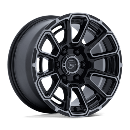 Fuel 1PC FC910 FOXHOUND GLOSS BLACK DARK TINTED CLEAR