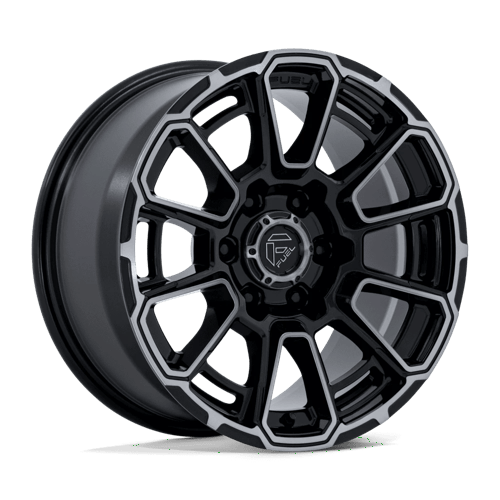 Fuel 1PC FC910 FOXHOUND GLOSS BLACK DARK TINTED CLEAR