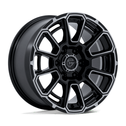 Fuel 1PC FC910 FOXHOUND GLOSS BLACK DARK TINTED CLEAR