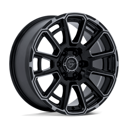Fuel 1PC FC910 FOXHOUND GLOSS BLACK DARK TINTED CLEAR