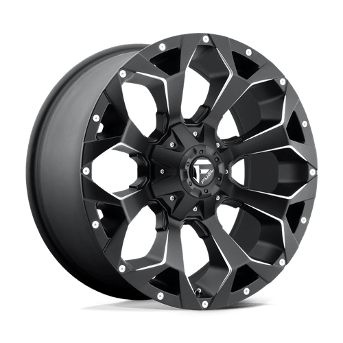 Fuel 1PC D546 ASSAULT MATTE BLACK MILLED