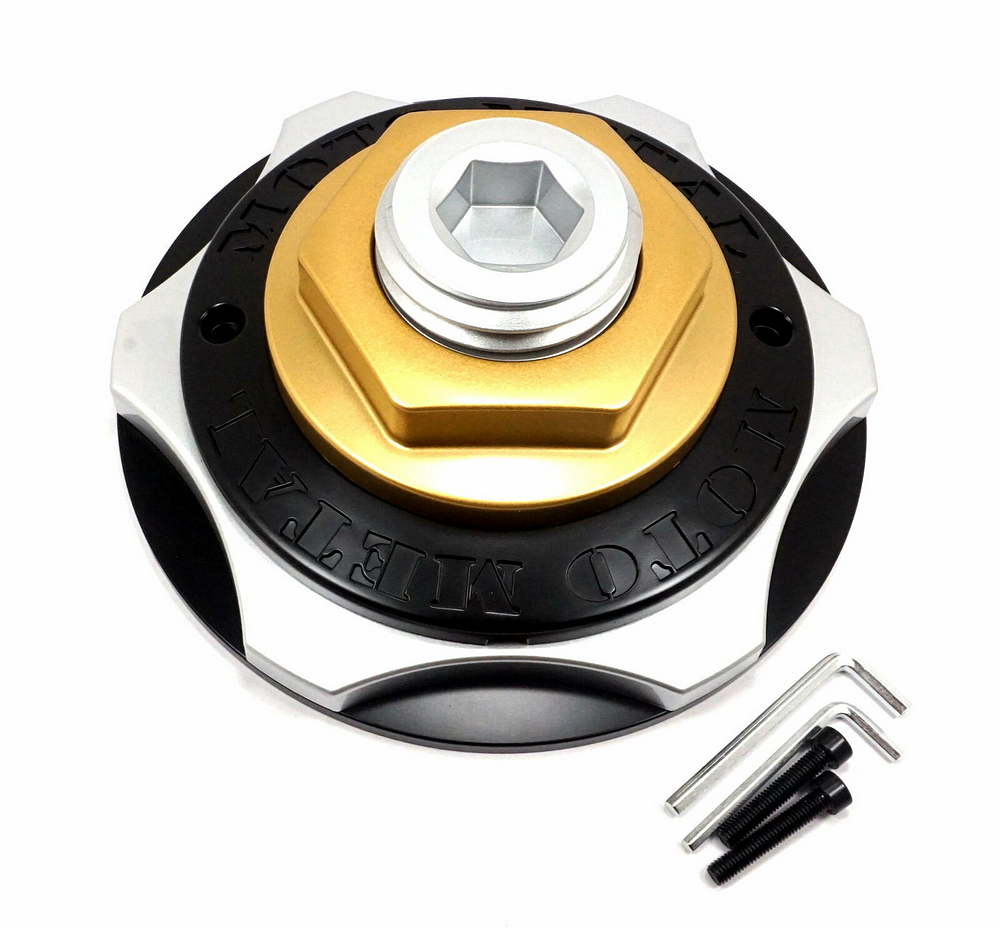 Moto Metal MOTO MO977 (BLK/SLV/BLK/GLD/SLV) CAP