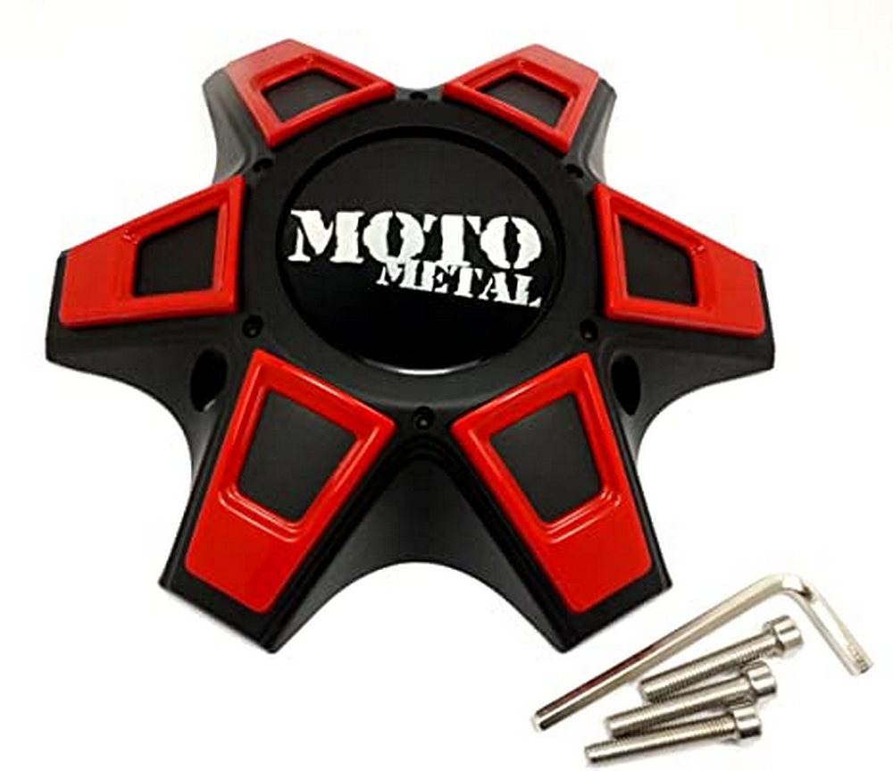 Moto Metal MOTO MO969 CAP 6 LUG - SATIN BLACK