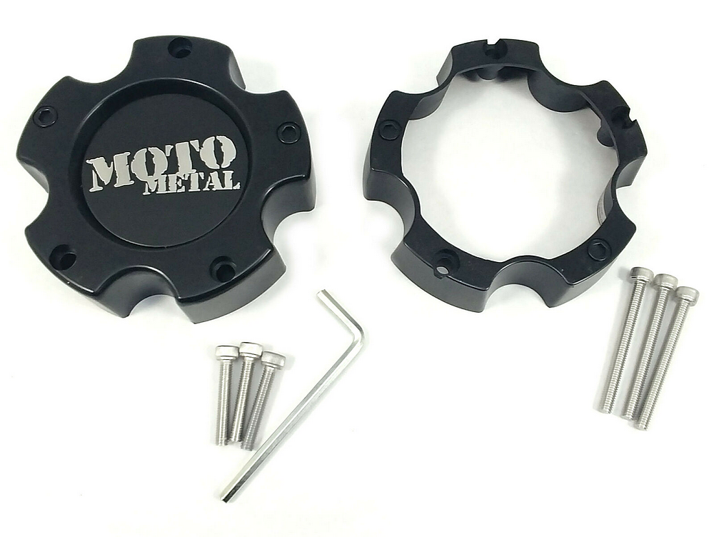 Moto Metal MTO CAP SATIN BLACK SMALL 5 LUG