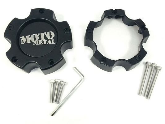 Moto Metal MTO CAP SATIN BLACK SMALL 5 LUG