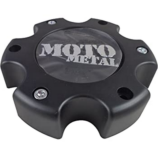 Moto Metal MOTO METAL CAP  MATTE BLACK 6 LUG