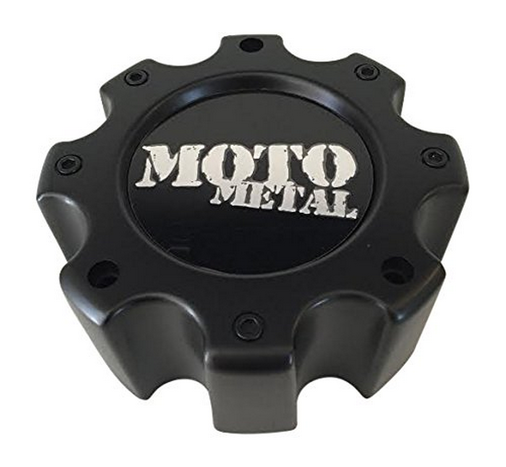 Moto Metal MOTO METAL CAP 8 LUG - MATTE BLACK