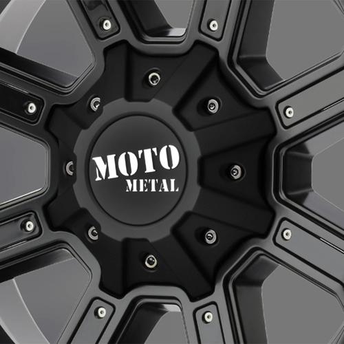 Moto Metal MO984 CAP ALL PCD POSITIVE ET - M-BLACK