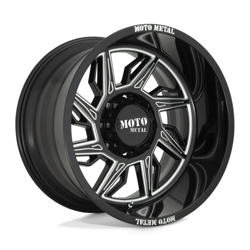 Moto Metal MO997 HURRICANE GLOSS BLACK MILLED