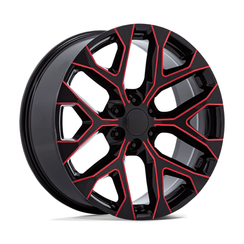 PR177 - GLOSS BLACK RED MILLED