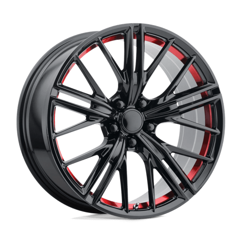 PR194 - GLOSS BLACK RED MACHINED