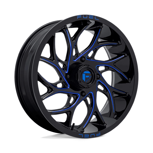 D778 RUNNER UTV - GLOSS BLACK MILLED CANDY BLUE