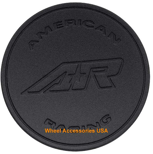 American Racing AR PERFORM MATTE BLACK CAP SNAP IN