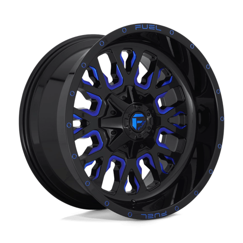 D645 STROKE - GLOSS BLACK BLUE TINTED CLEAR