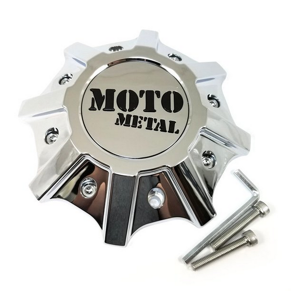 Moto Metal MOTO CAP (EXCL 20X9 +18) - CHROME