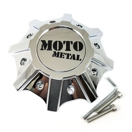 Moto Metal MOTO CAP (EXCL 20X9 +18) - CHROME