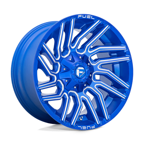 D774 TYPHOON - ANODIZED BLUE MILLED