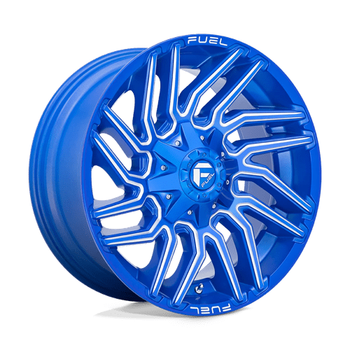 D774 TYPHOON - ANODIZED BLUE MILLED