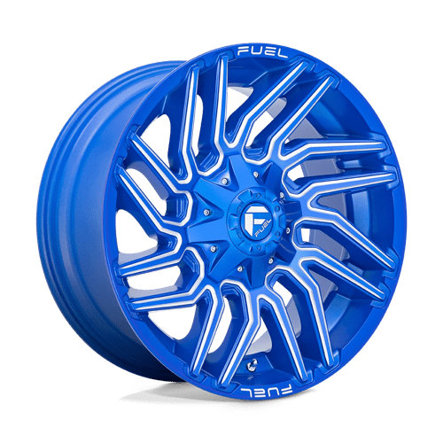 D774 TYPHOON - ANODIZED BLUE MILLED