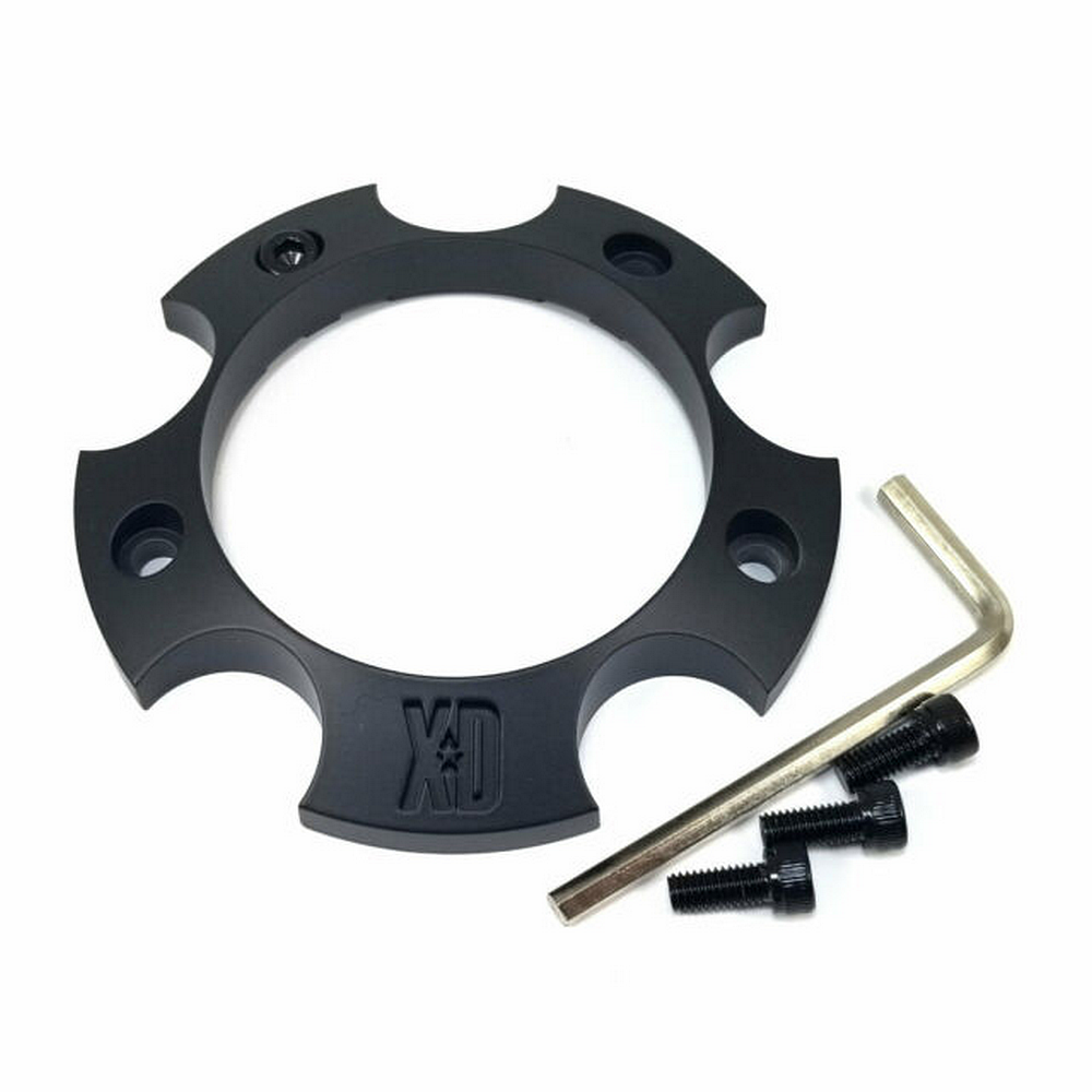 XD XDS SMALL 5 LUG ALUM BASE PIECE S-BLK