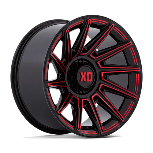 XD867 SPECTER - GLOSS BLACK W/ RED TINT