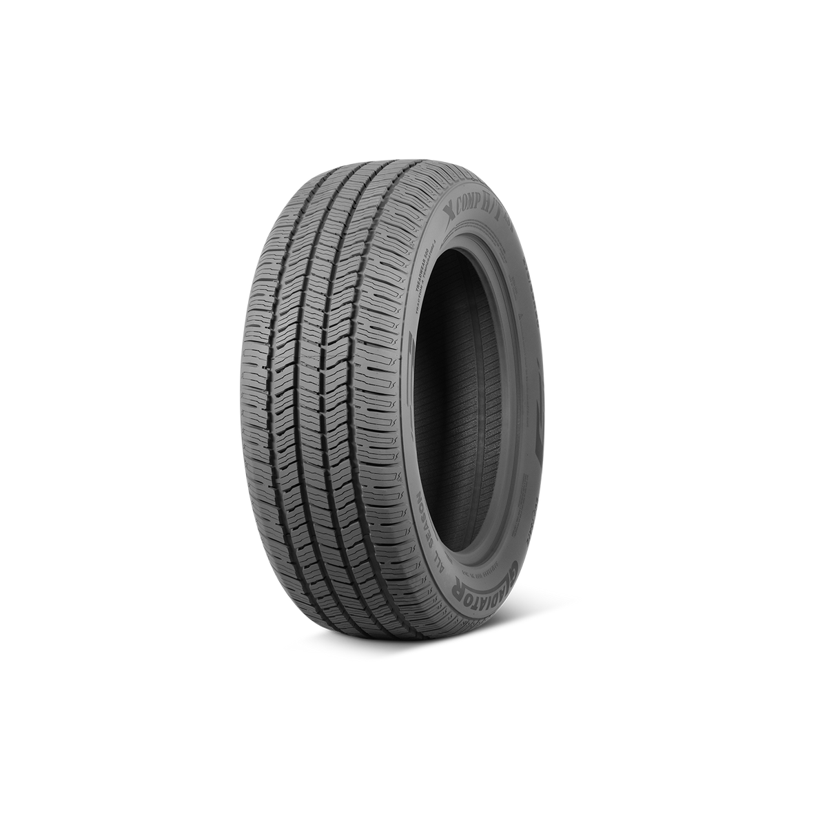 XCOMP H/T ASII — representative model photo; size and sidewall markings may vary
