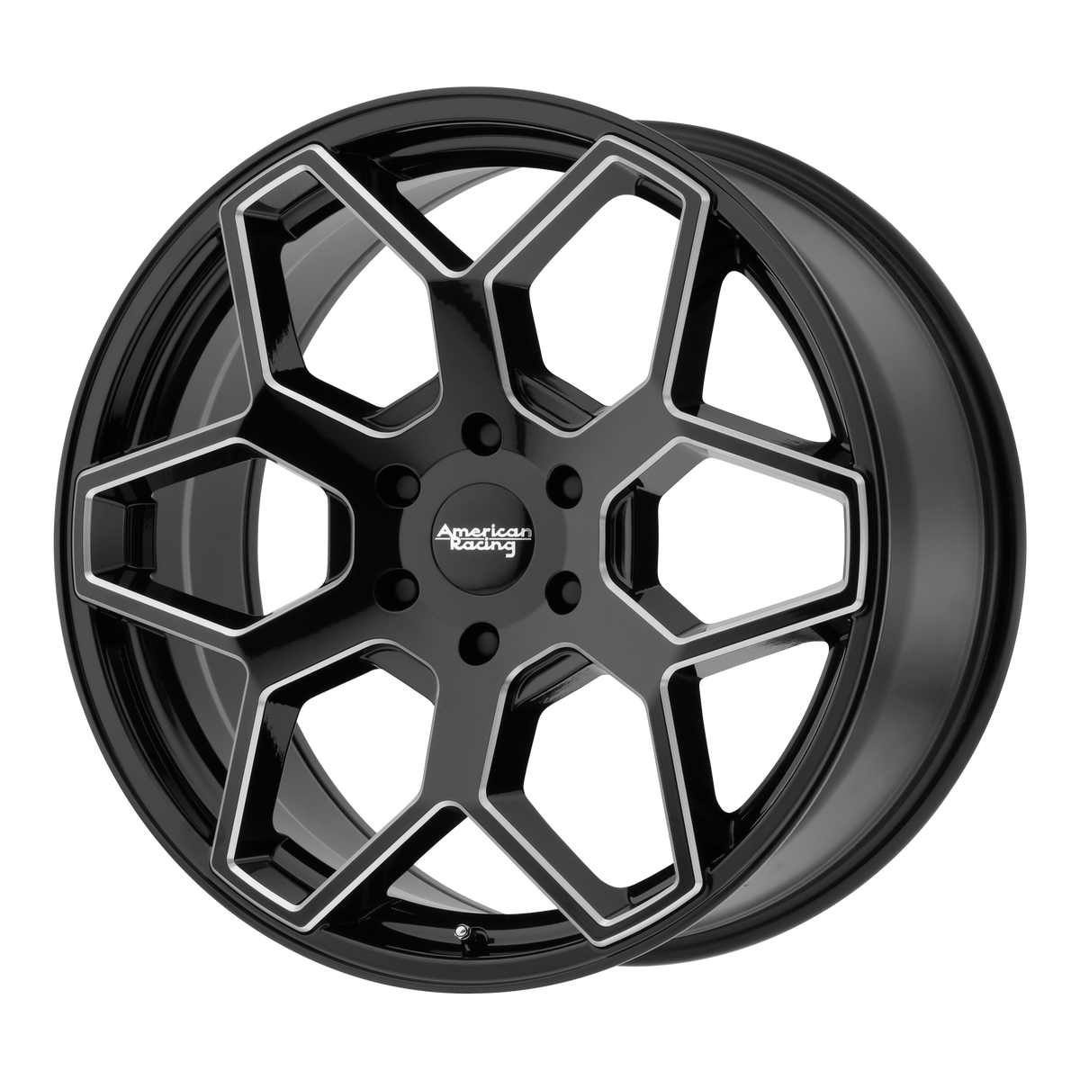 American Racing AR916 GLOSS BLACK MILLED