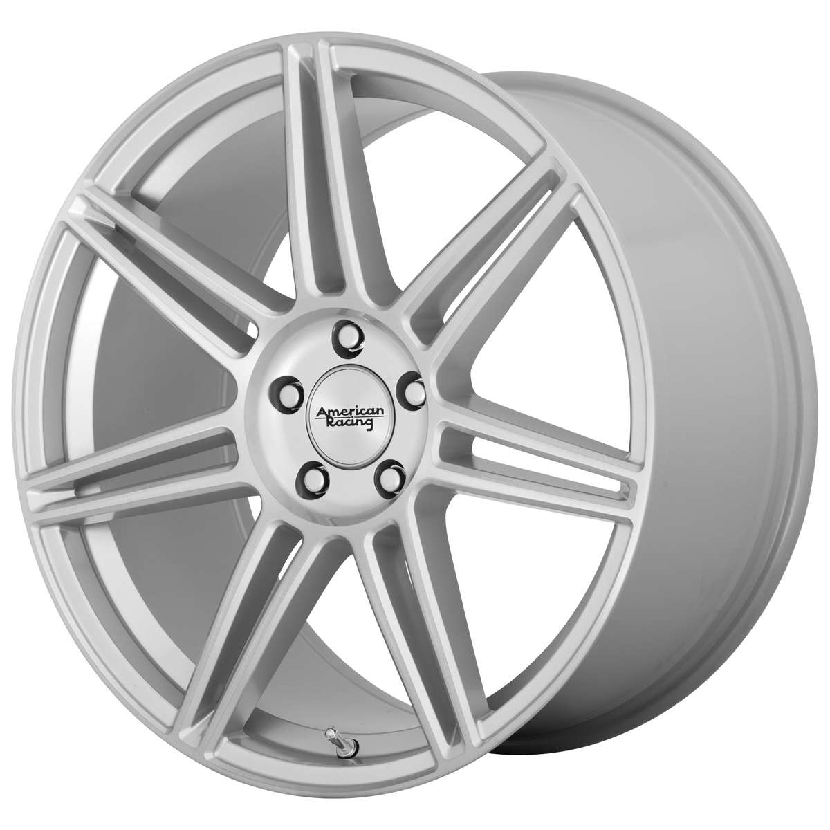 American Racing AR935 REDLINE BRUSHED SILVER