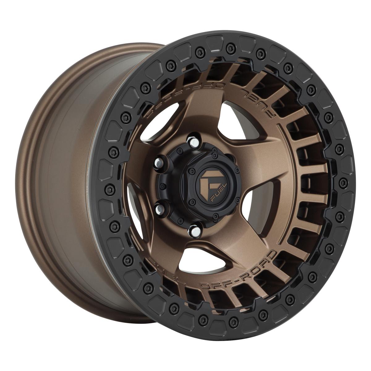 Fuel 1PC D119 WARP BEADLOCK MATTE BRONZE