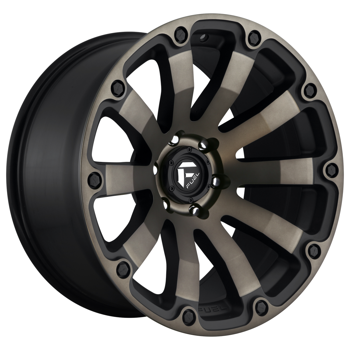 Fuel 1PC D636 DIESEL MATTE BLACK DOUBLE DARK TINT