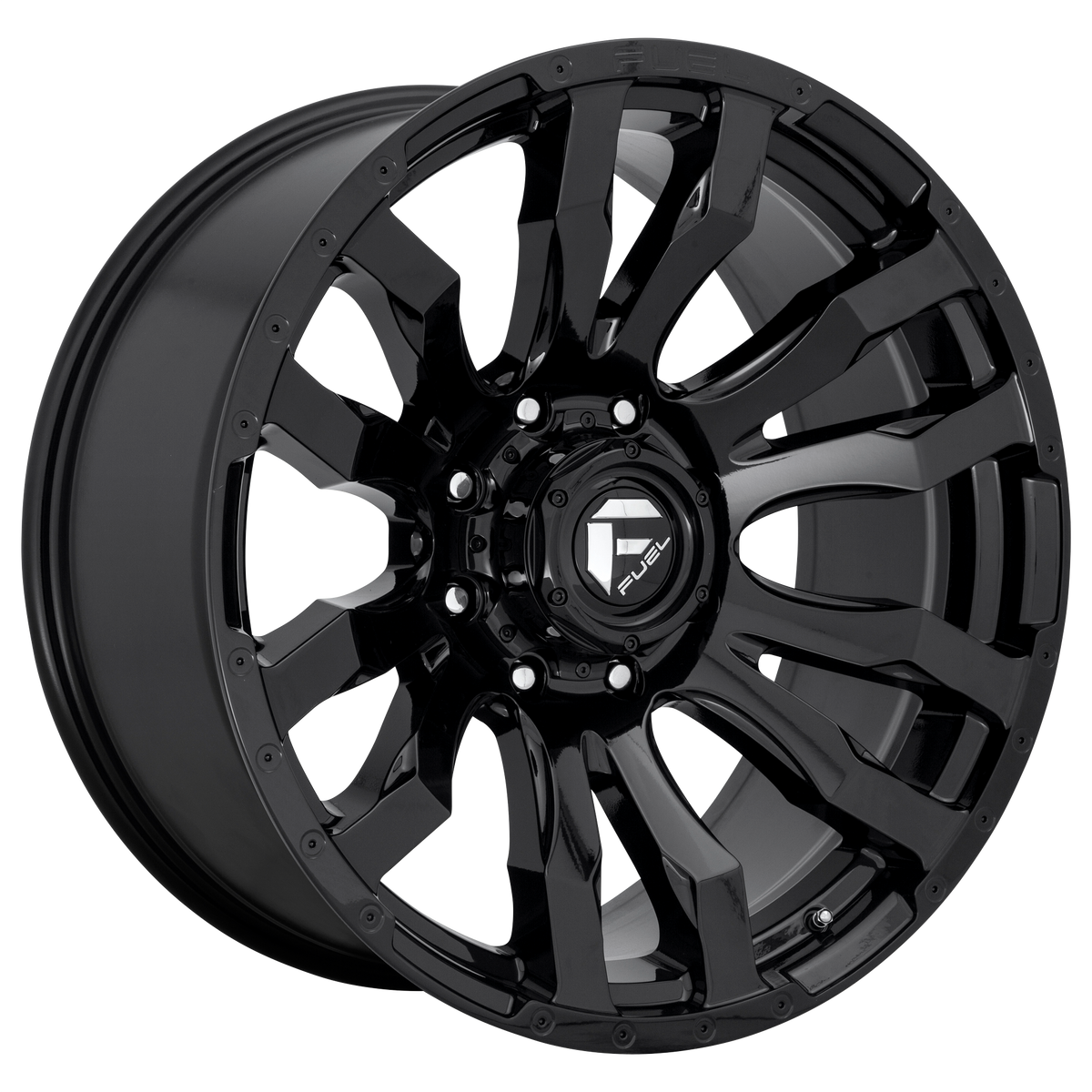 Fuel 1PC D675 BLITZ GLOSS BLACK