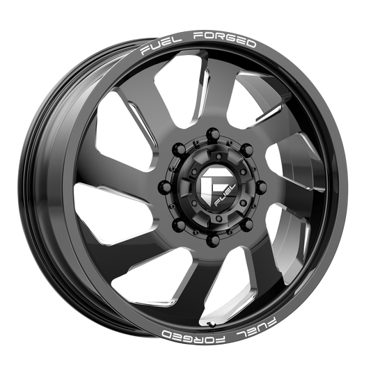Fuel 1PC DD39 FF39D GLOSS BLACK MILLED