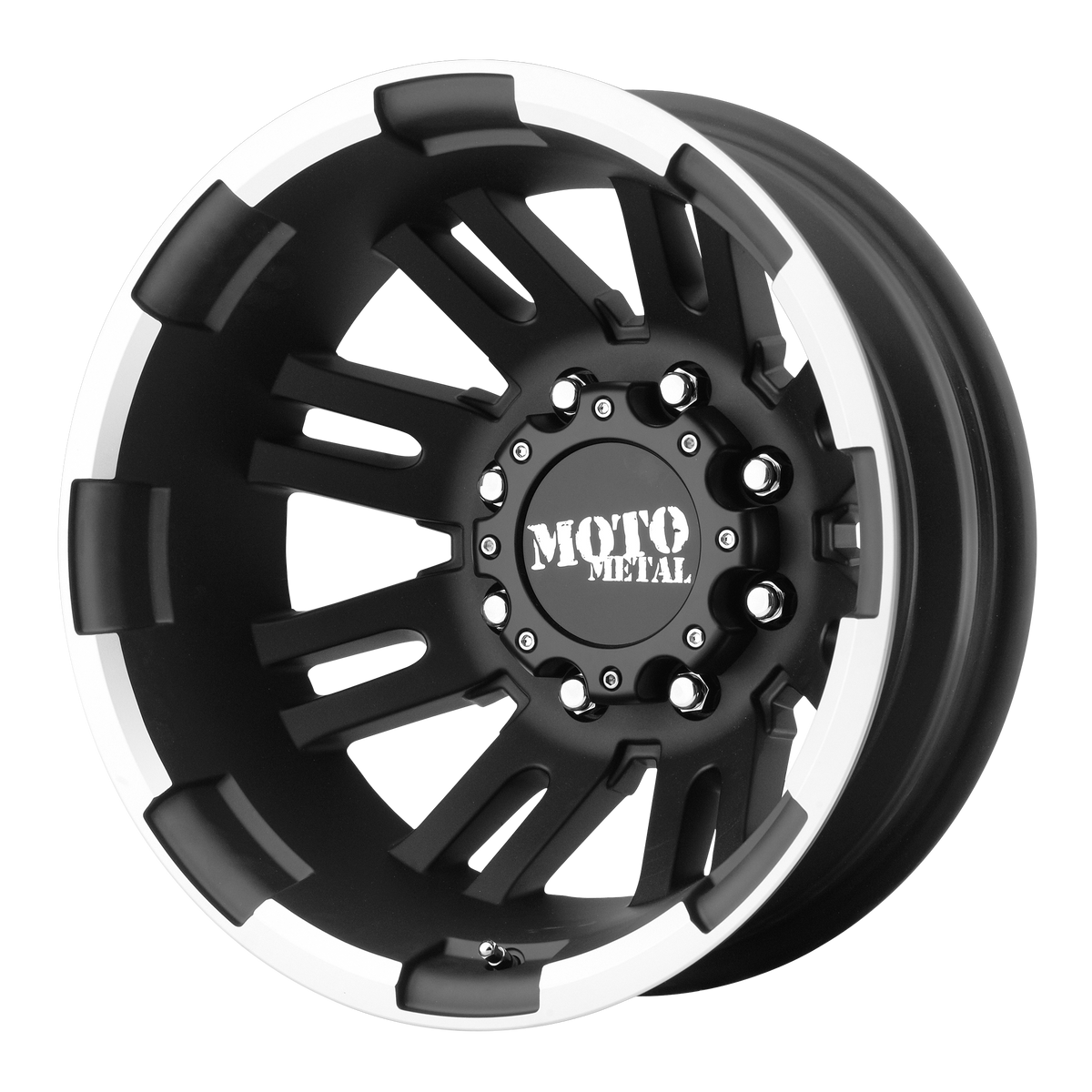 Moto Metal MO963 MATTE BLACK MACHINED