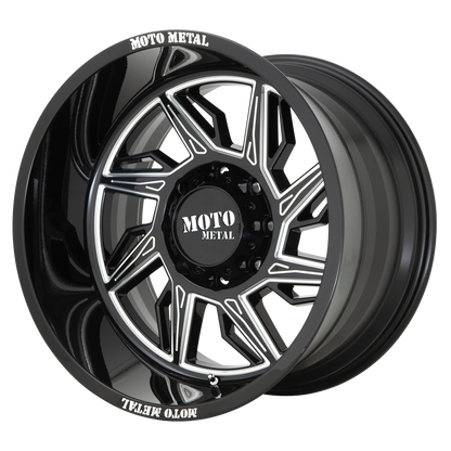 Moto Metal MO997 HURRICANE GLOSS BLACK MILLED