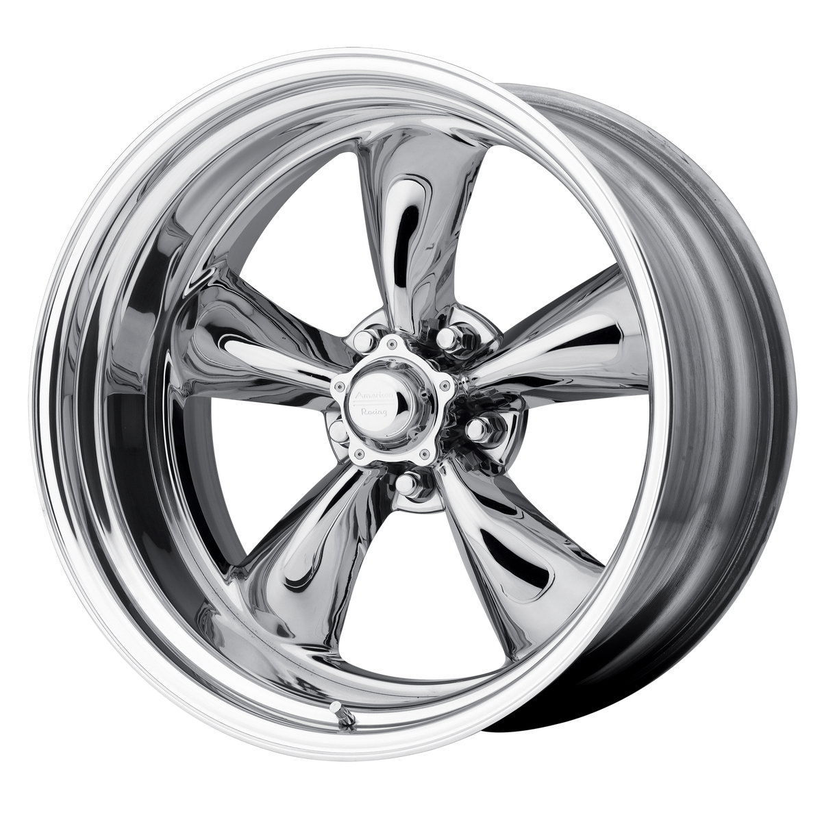 American Racing Vintage VN405 TORQ THRUST II CUSTOM TWO-PIECE POLISHED
