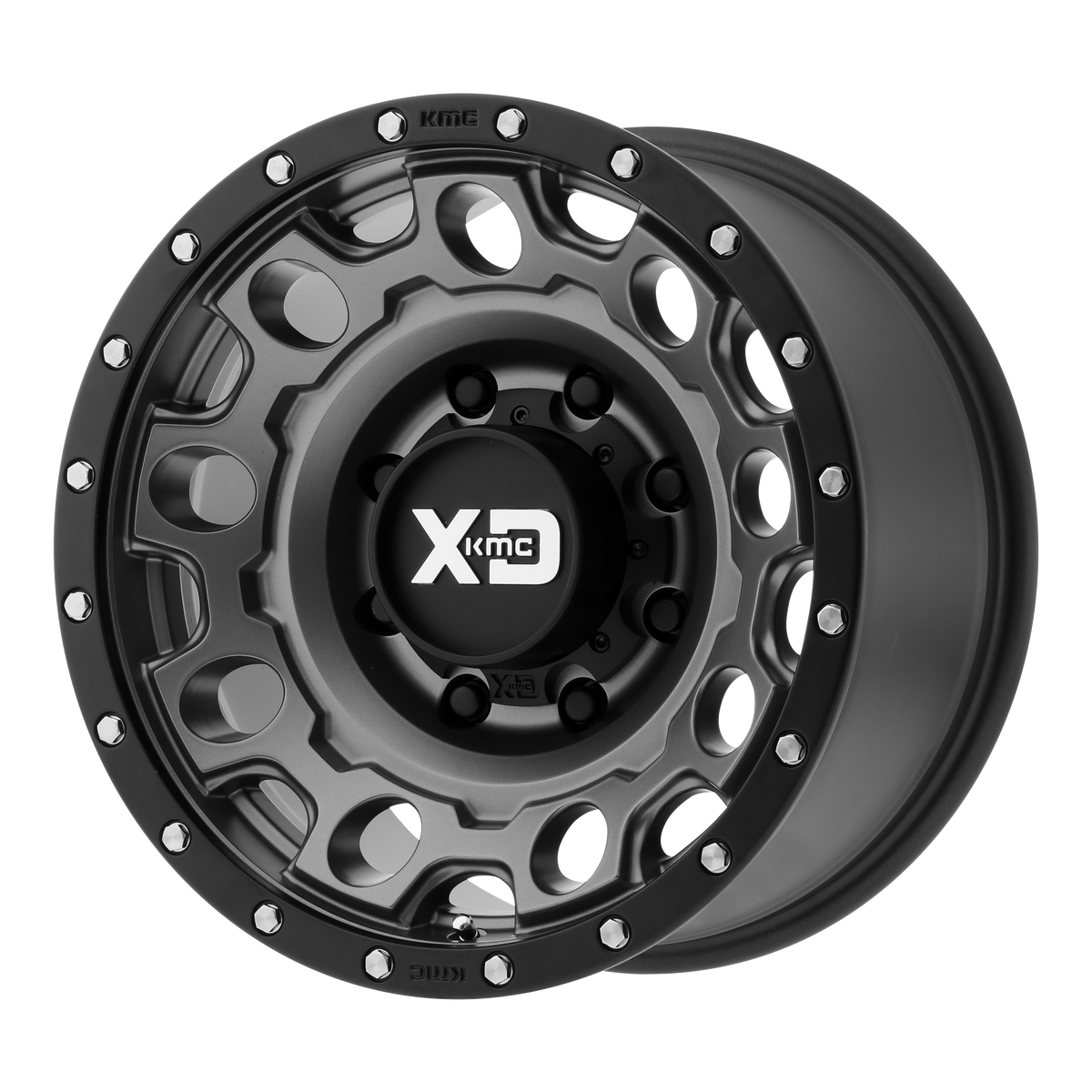 XD XD129 HOLESHOT MATTE GRAY W/ BLACK RING