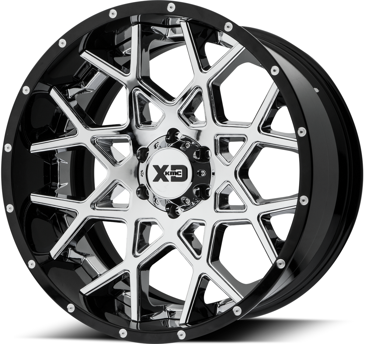 XD XD203 CHOPSTIX CHROME W/ GLOSS BLACK LIP