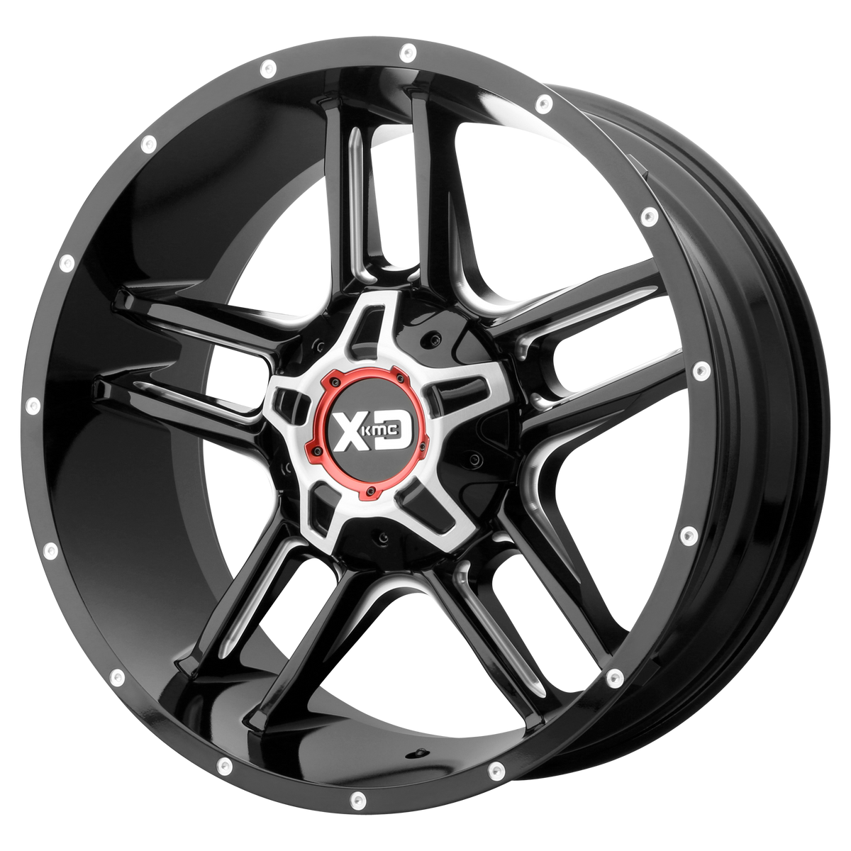 XD XD839 CLAMP GLOSS BLACK MILLED
