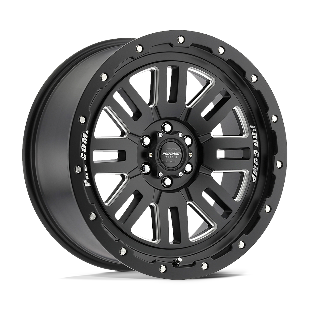 Pro Comp PA61 Cognos satin black milled