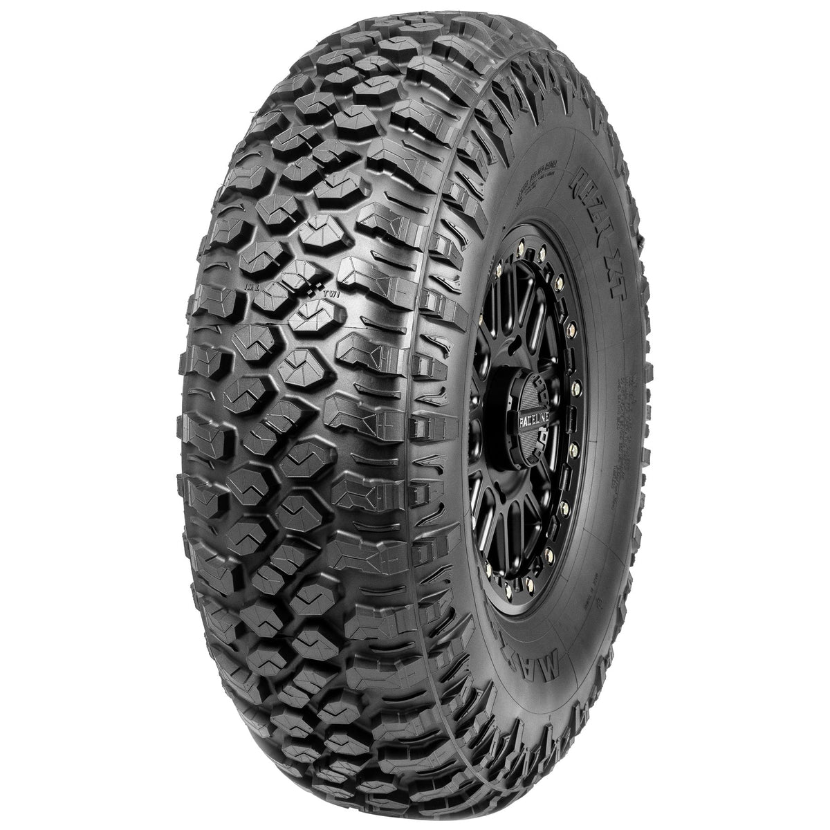 Maxxis RAZR XT — representative model photo; size and sidewall markings may vary